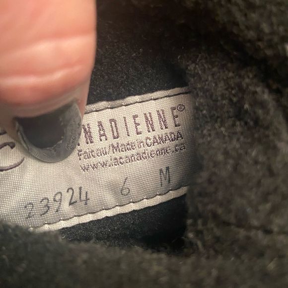 LA CANADIENNE Trevis Canada water proof winter slouchy brown suede fau… - Picture 10 of 11